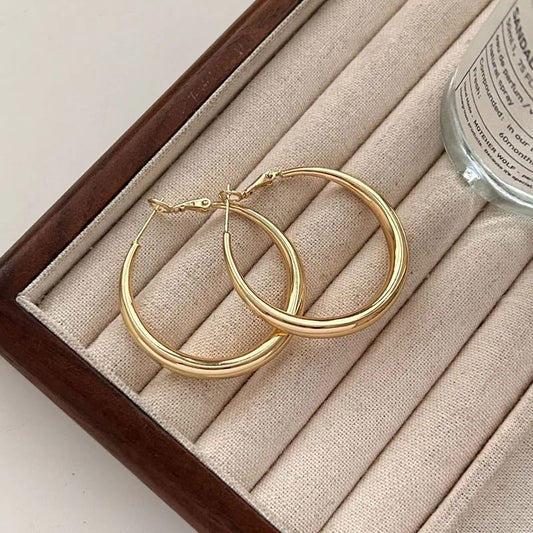 Gold Hoop Earrings